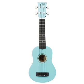 Eko Primo Ukulele Blue Ukulele Soprano + accordatore corde ricambio e custodia