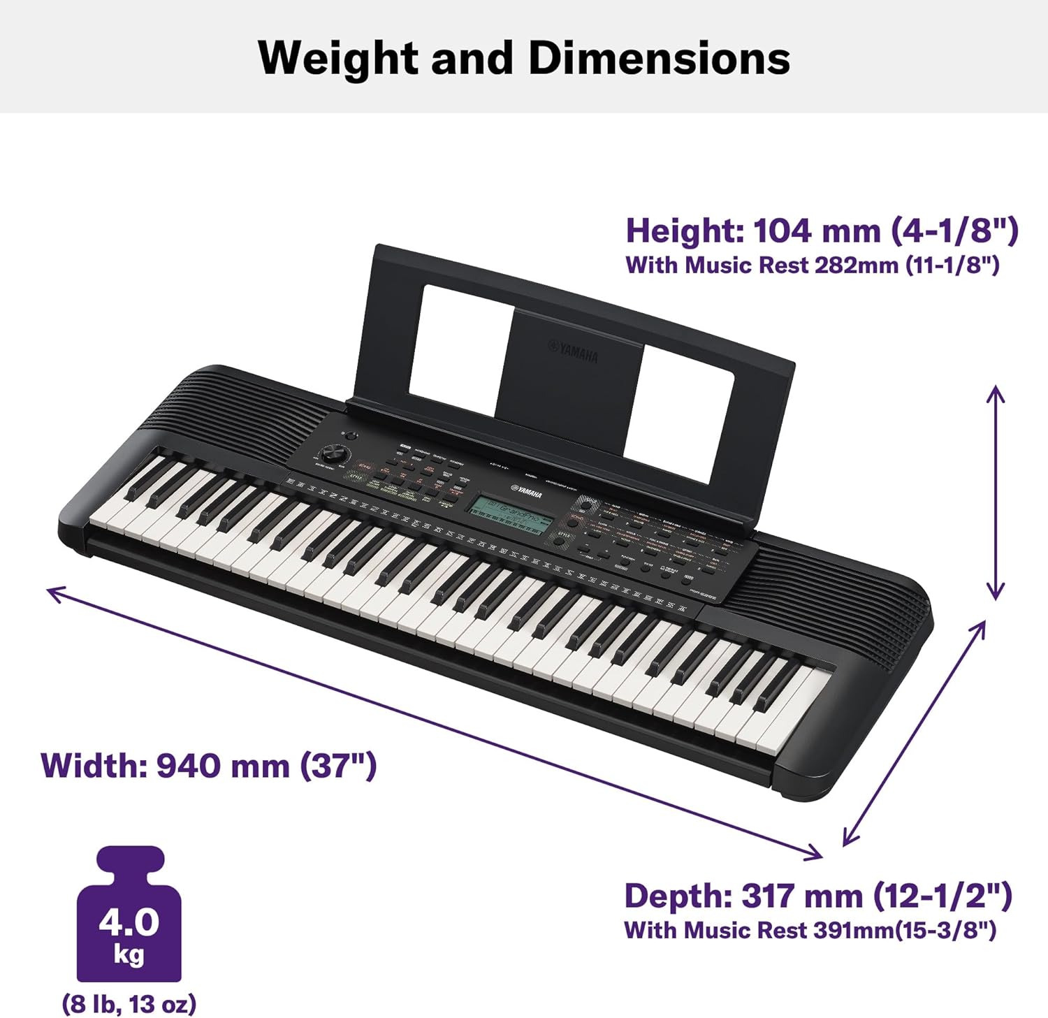 YAMAHA PSR-E283 - immagine 4