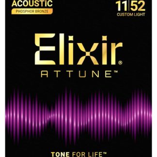 Elixir Attune Phosphor Bronze Custom Light 11/52
